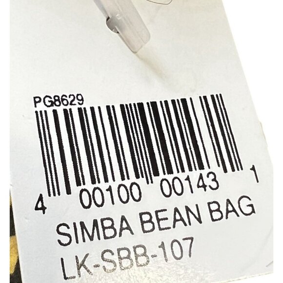 Disney Simba Soft Toy Plush The Lion King Original Broadway‎ Musical Bean Bag - Picture 3 of 5